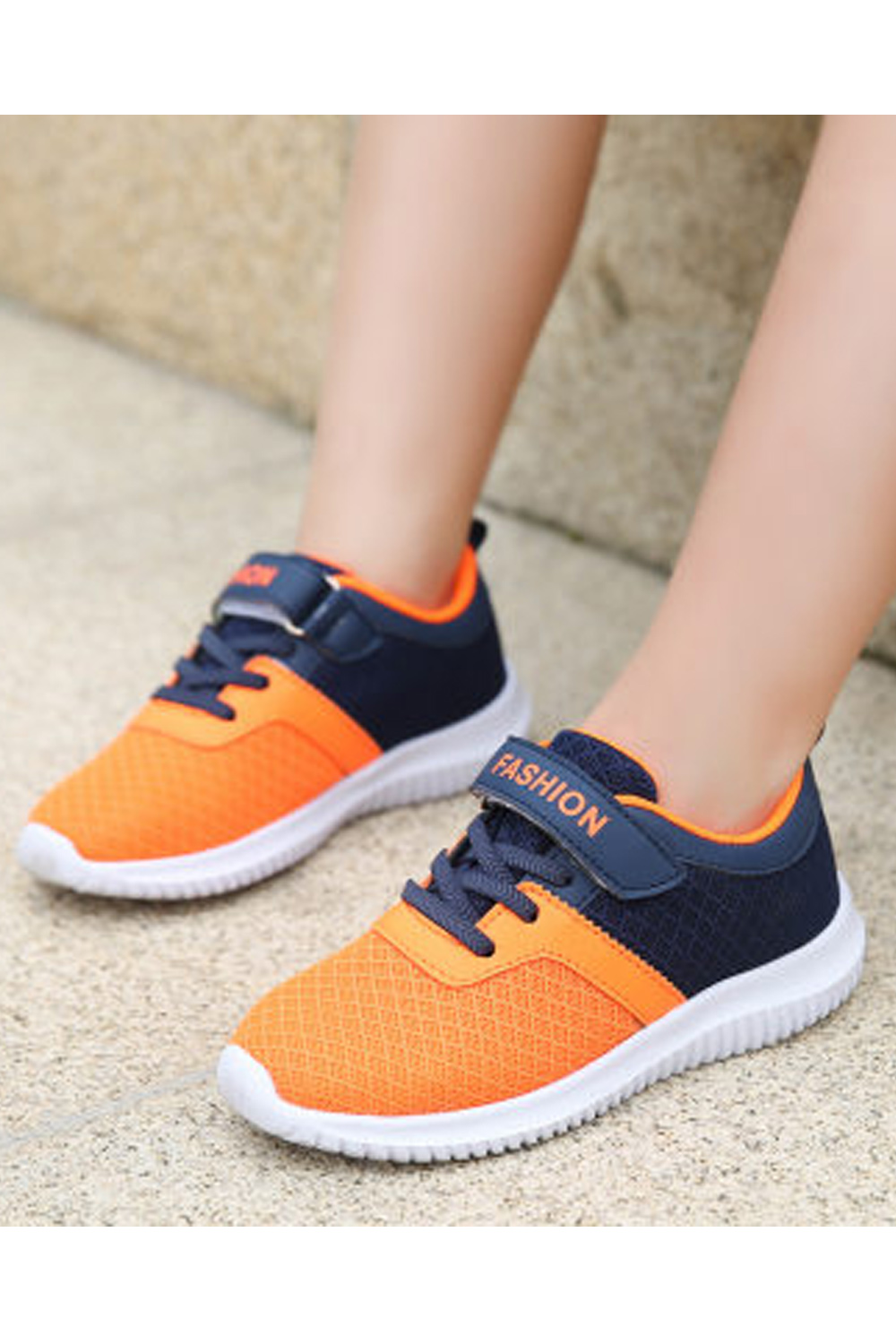 different color sneakers