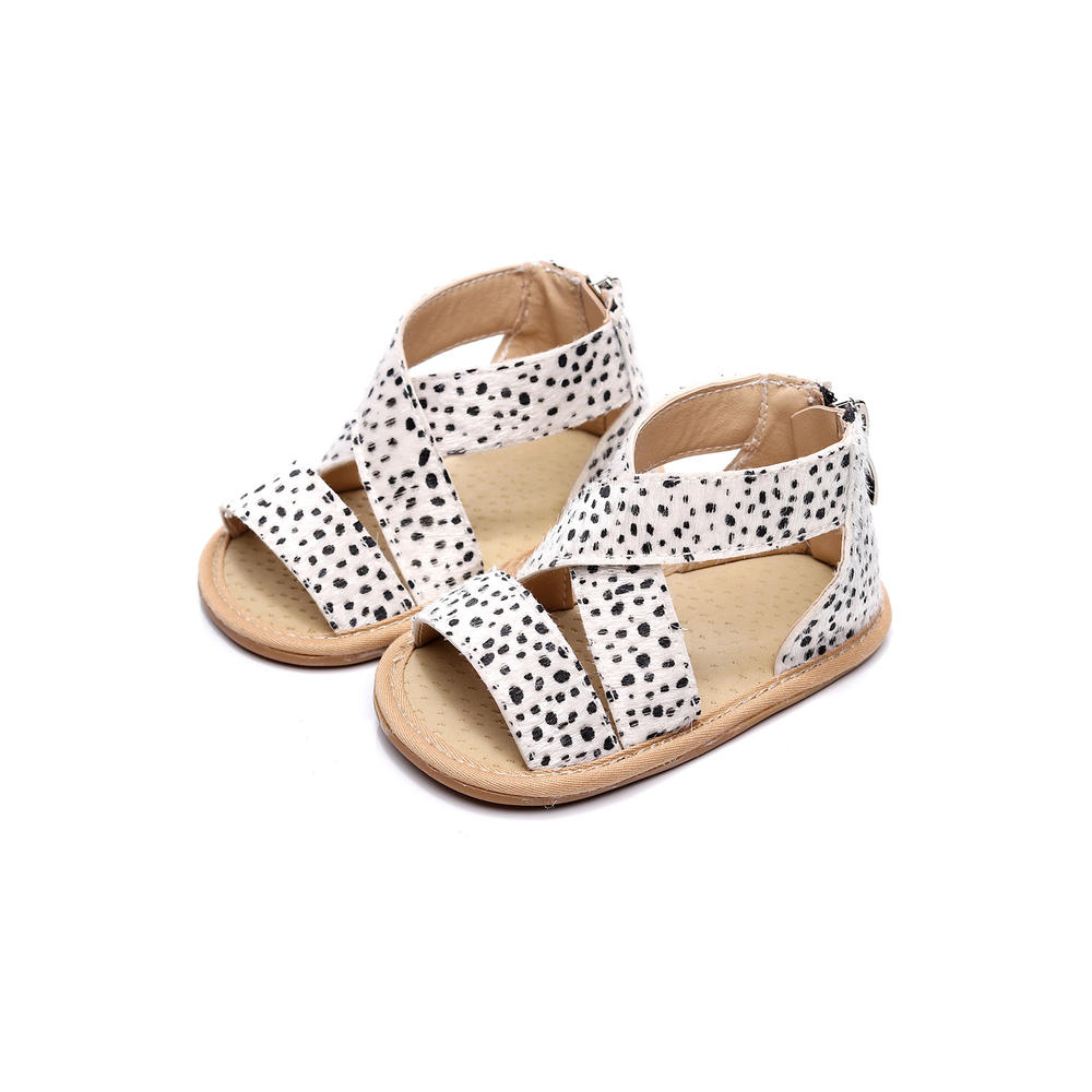 TOMCARRY Baby Girls Cute Leopard Pattern Non Slip Fashionable Sandals