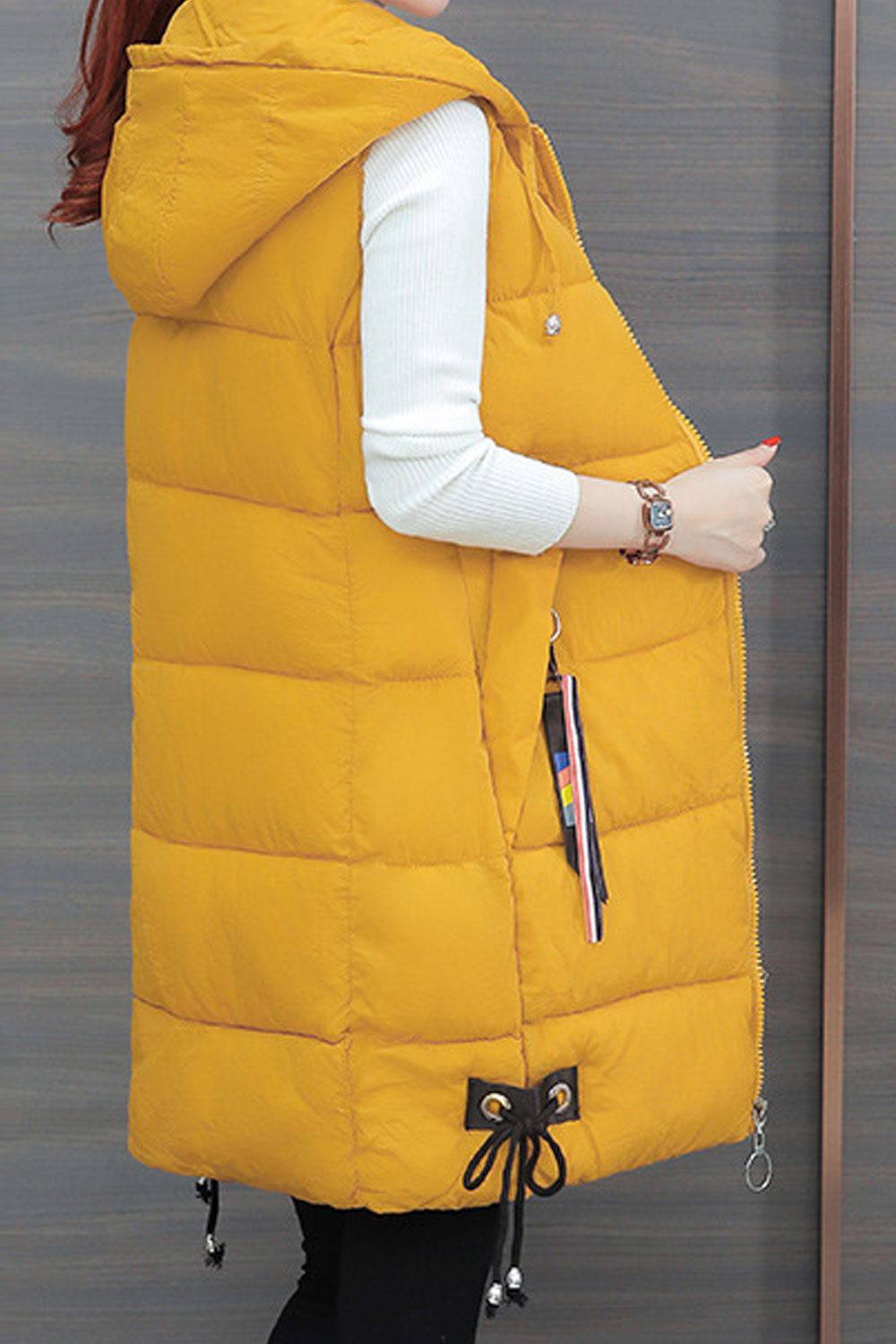 TODAYFUL【美品】2waycollar Long Vest 美品 TODAYFUL 2way collar Long Vest