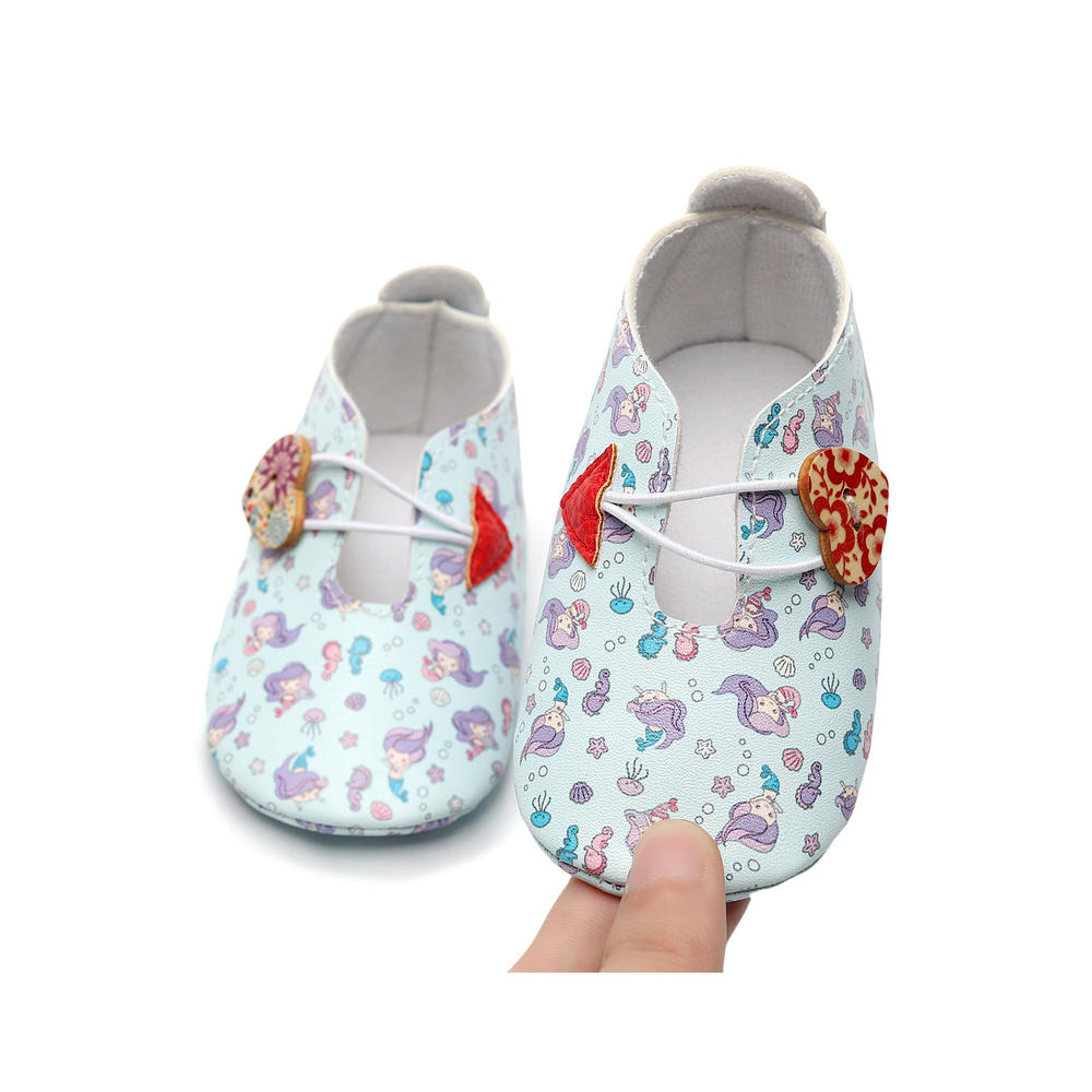 TOMCARRY Baby Girls Pretty Cartoon Printed Comfortable Casual Shoes