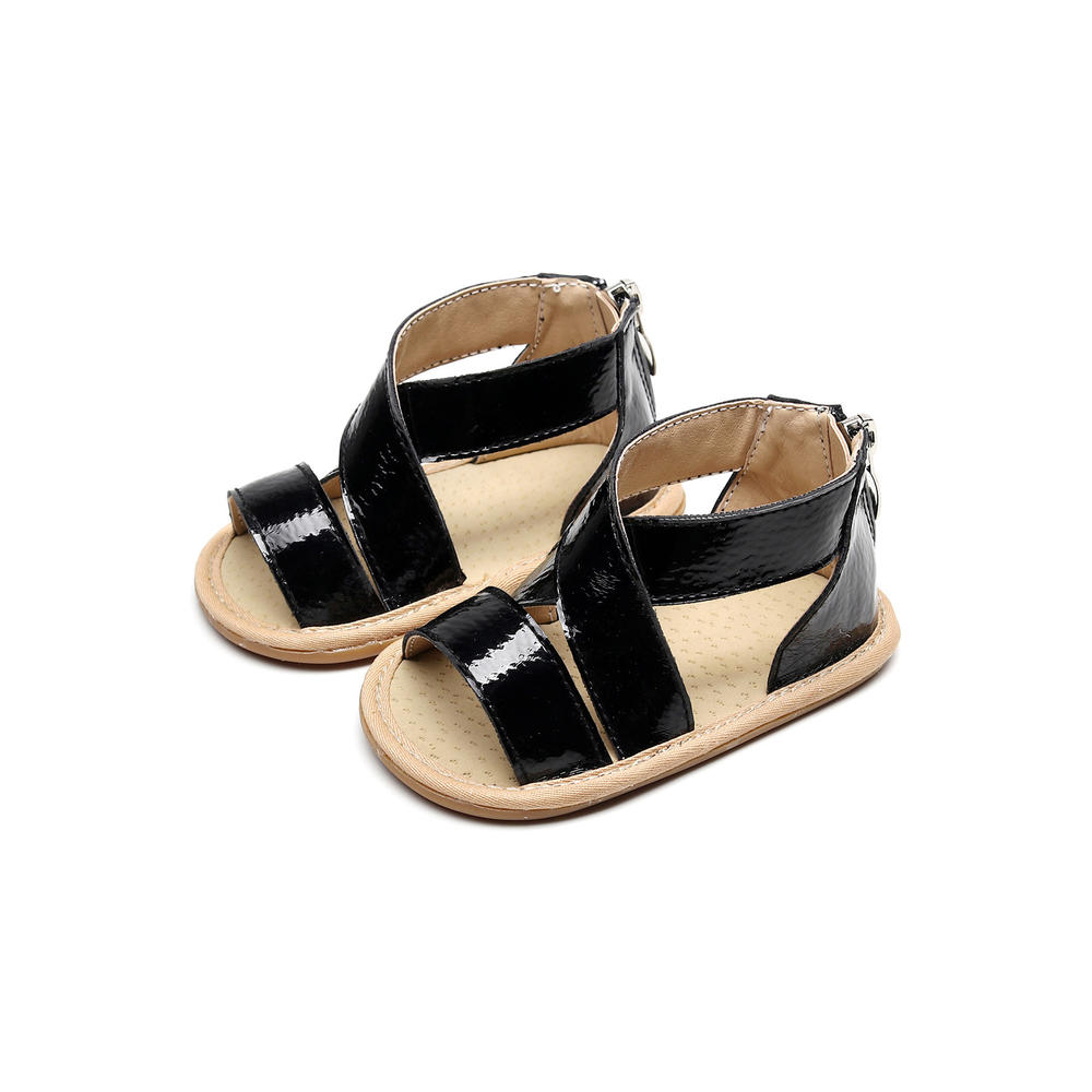 Tom Carry Baby Girls Solid Colored Convenient Flat Bottom Awesome Casual Sandals