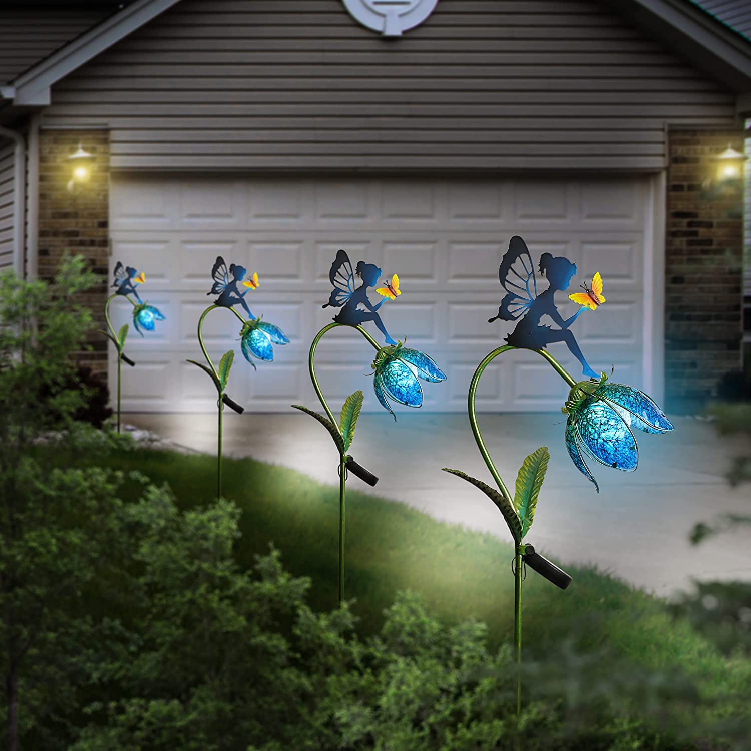 solar fairy stake