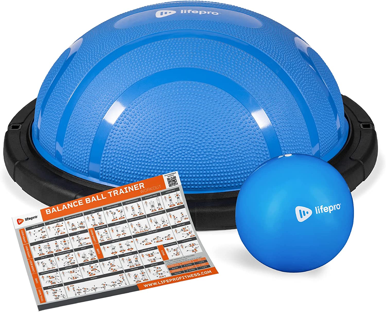 LifePro Half Exercise Ball Trainer - Balance Ball for Exercise