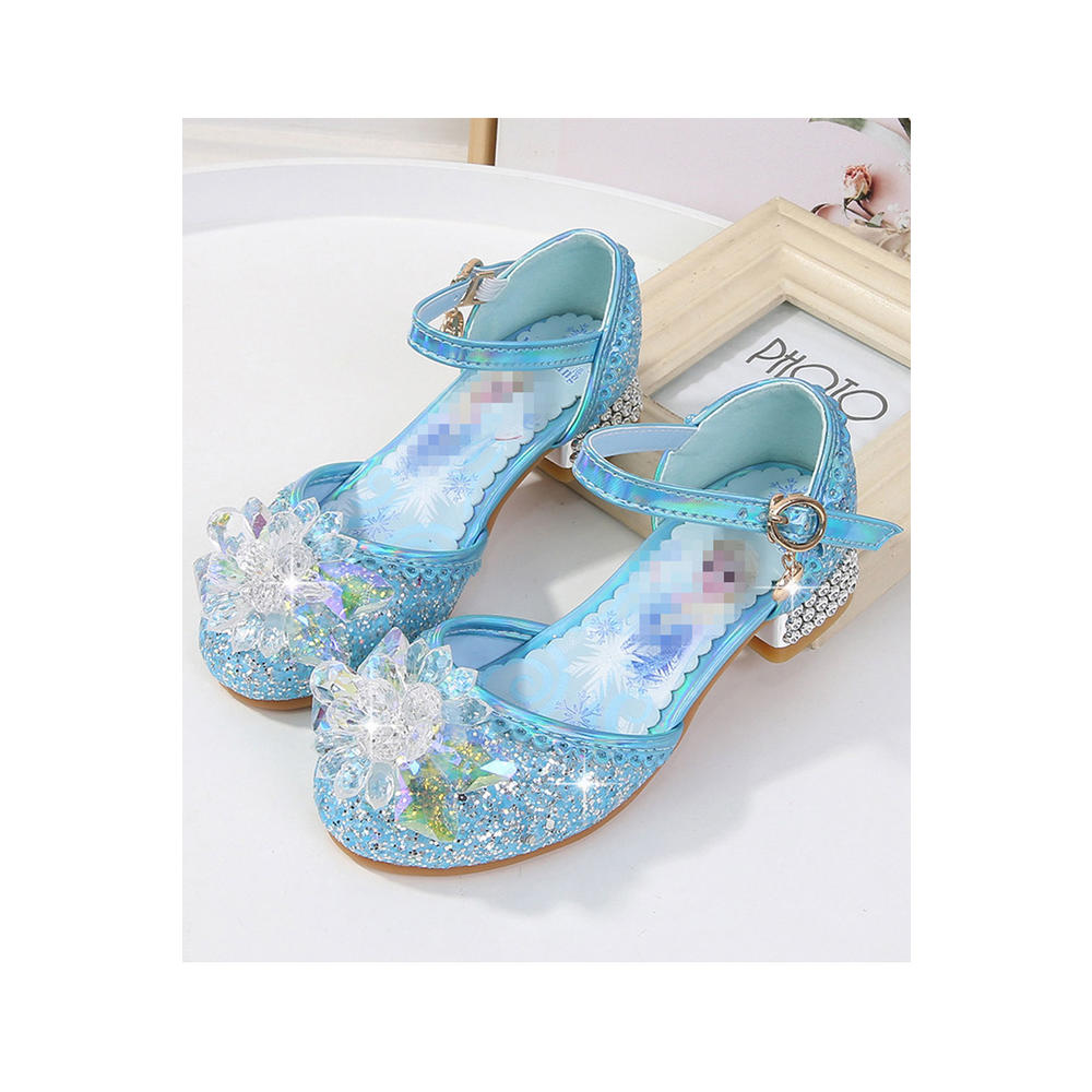 TOMCARRY Youth Girls Beautiful Thick Heel Princess Fashionable Sandals