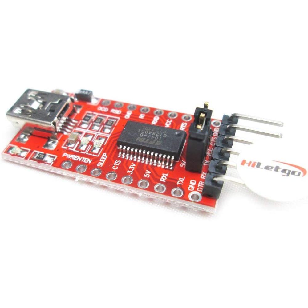 HiLetgo FT232RL FTDI Mini USB to TTL Serial Converter Adapter Module 3 ...