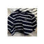 Blue Simple Striped Sweater YQ2210
