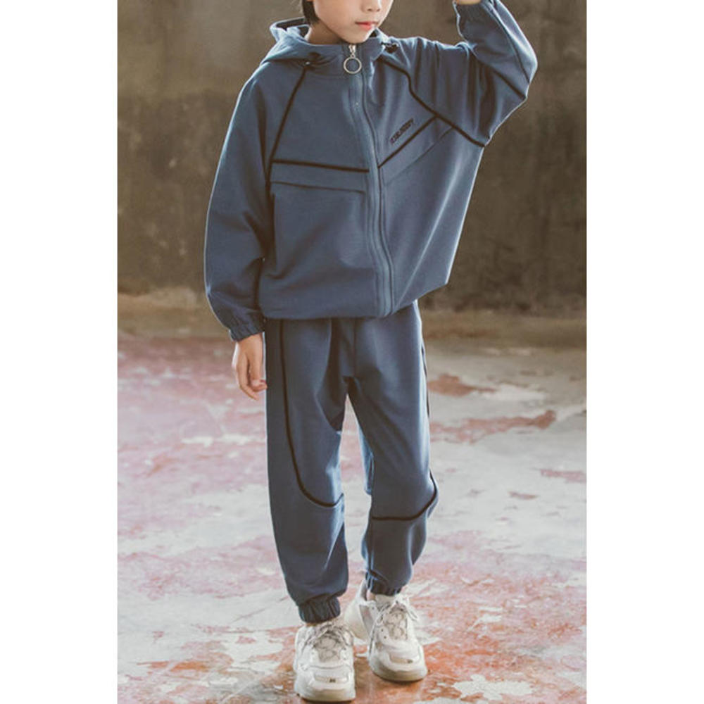 Tom Carry Kids Boys Breathable & Thick Sports Two Piece Autumn Winter Set