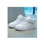 white cotton shoes