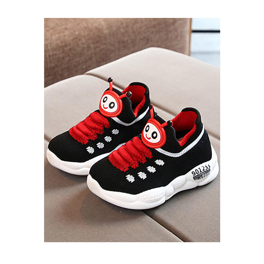 Tom Carry Toddler Girls Cute Cartoon Pattern Solid Colored Magnificent Shoes