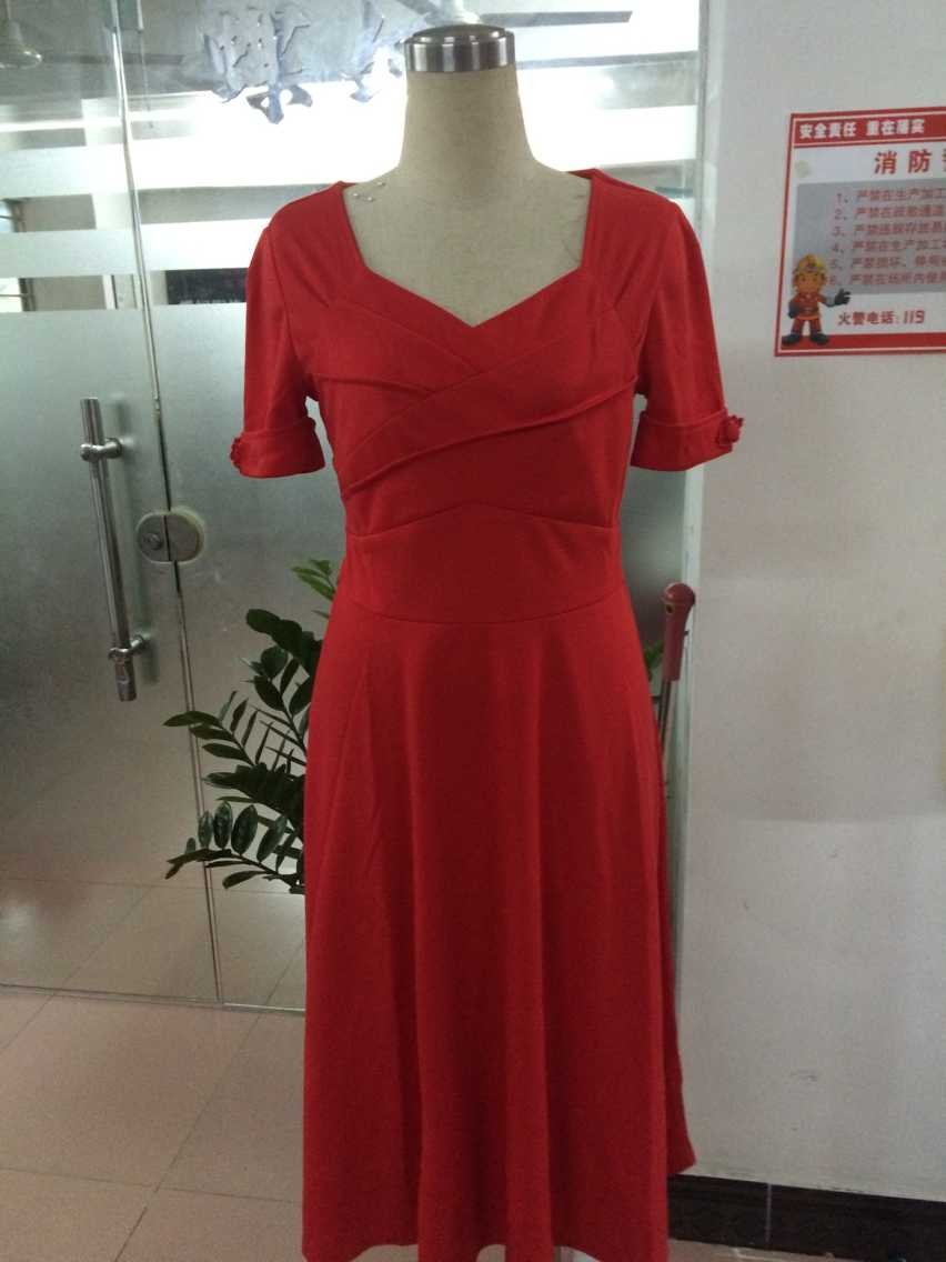 one piece dress till knees