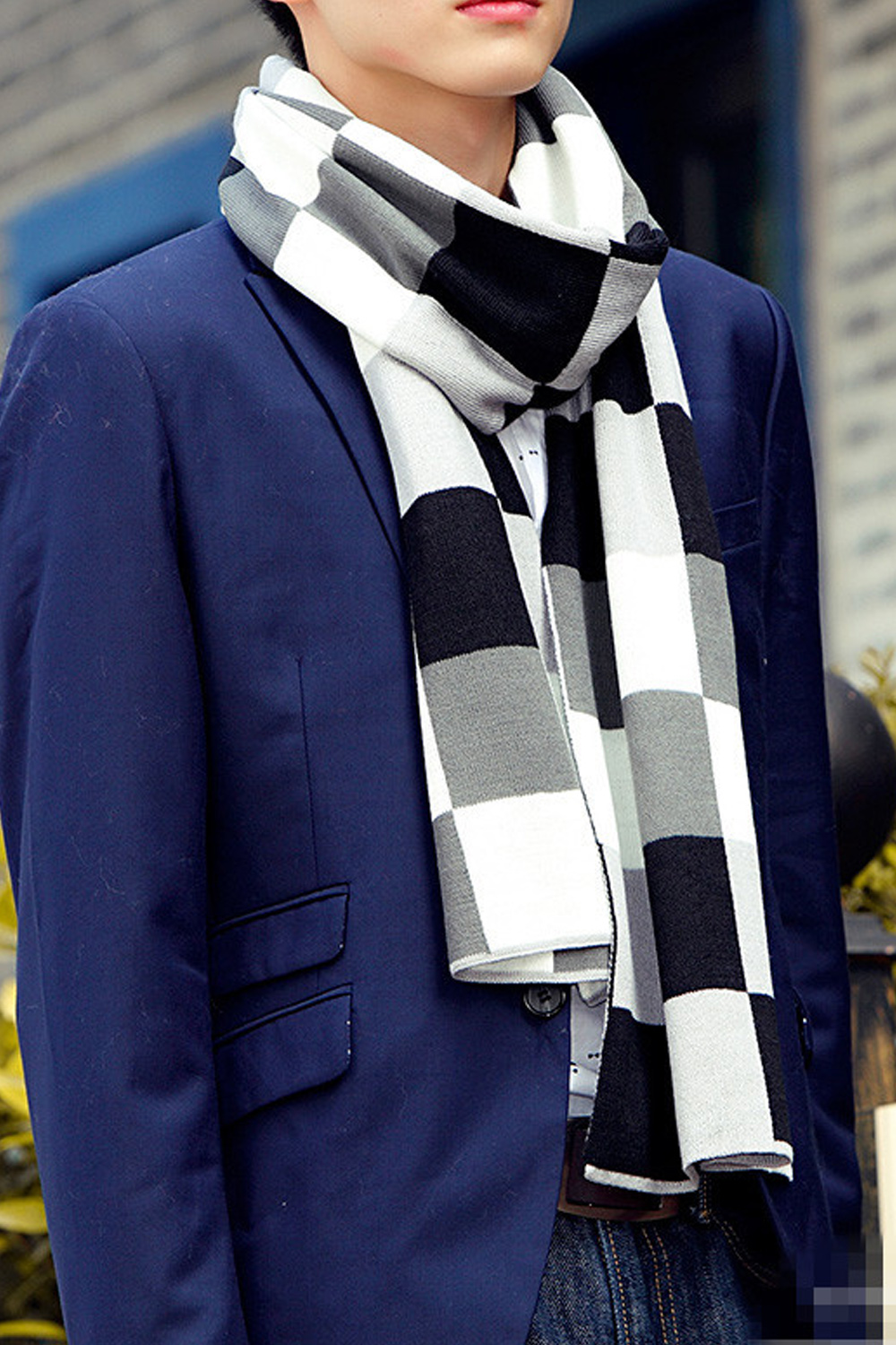 Stylish muffler for men clearance
