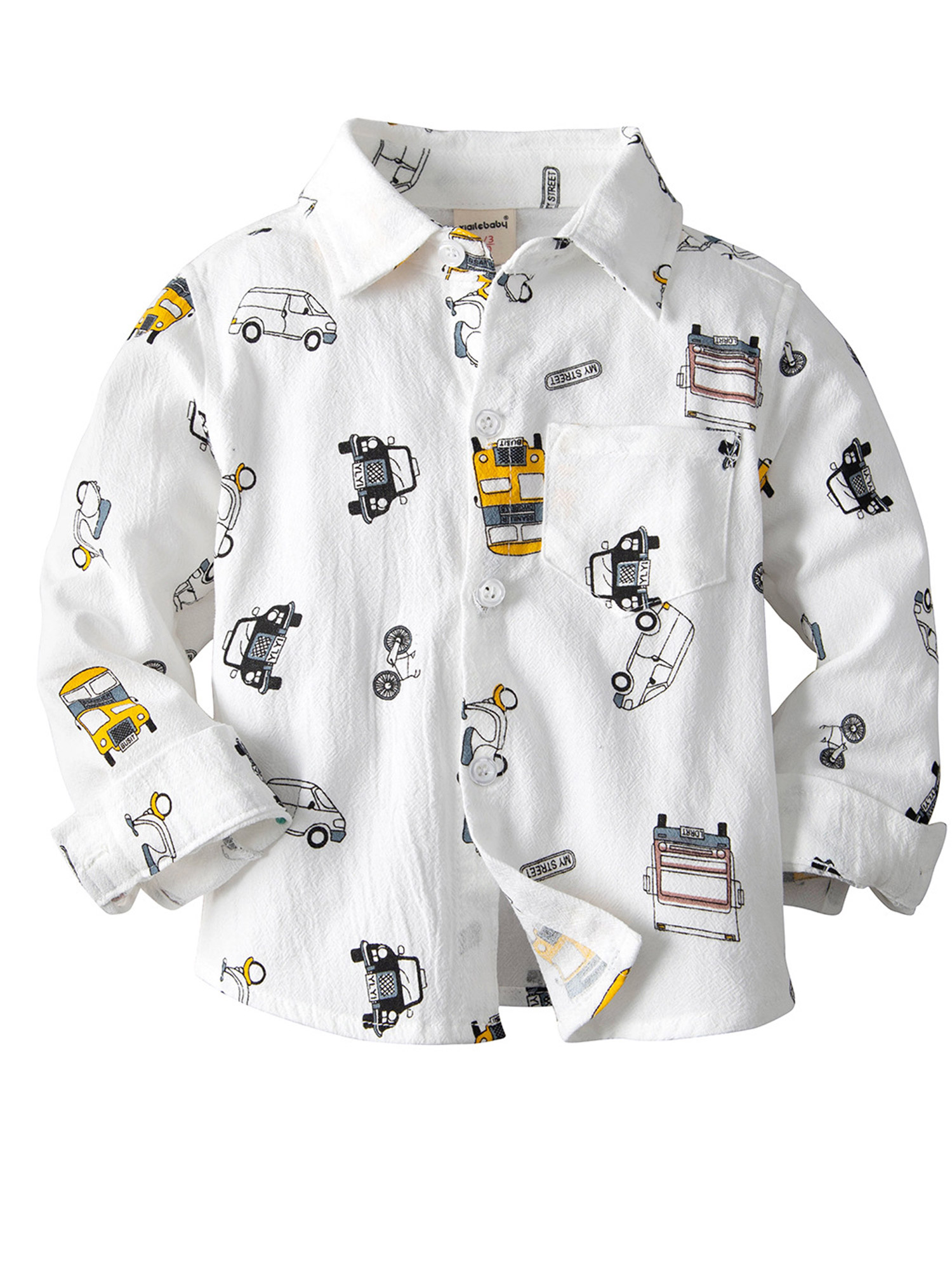 TOMCARRY Toddler Boy Cartoon Printed 