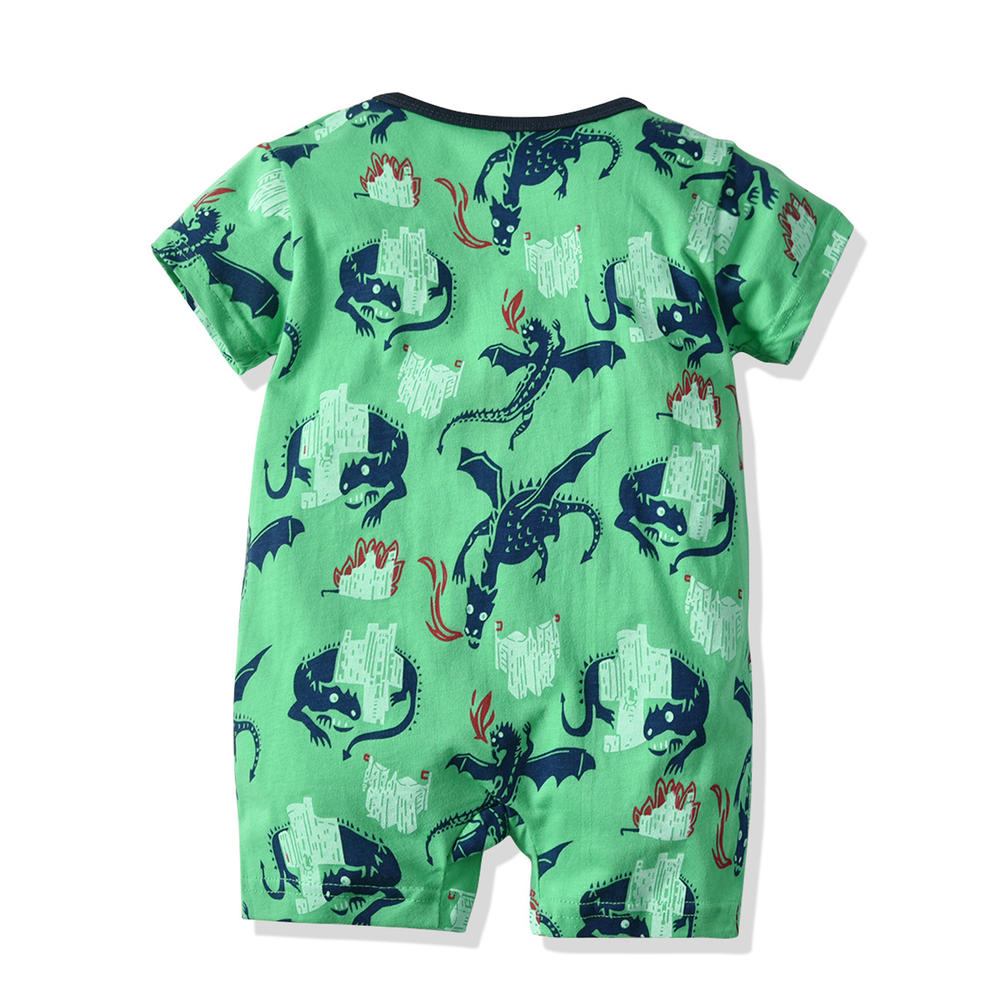TOMCARRY Toddlers Baby Dinosaur Printed Cute Casual Jumpsuit