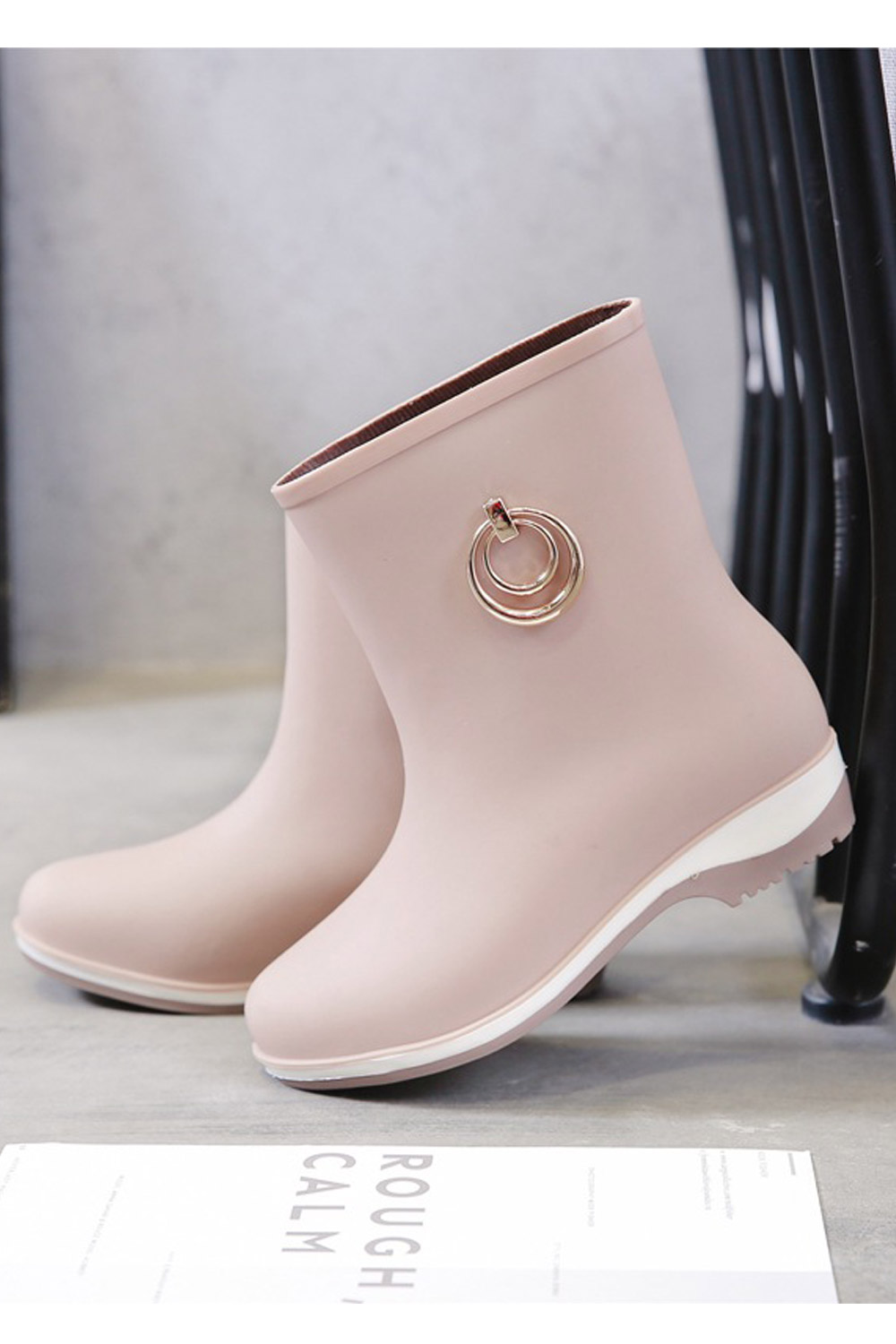 rain boots slip resistant