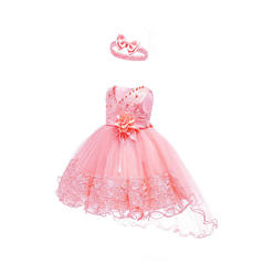 TOMCARRY Toddler Baby Girls Long Hem Fancy Dress