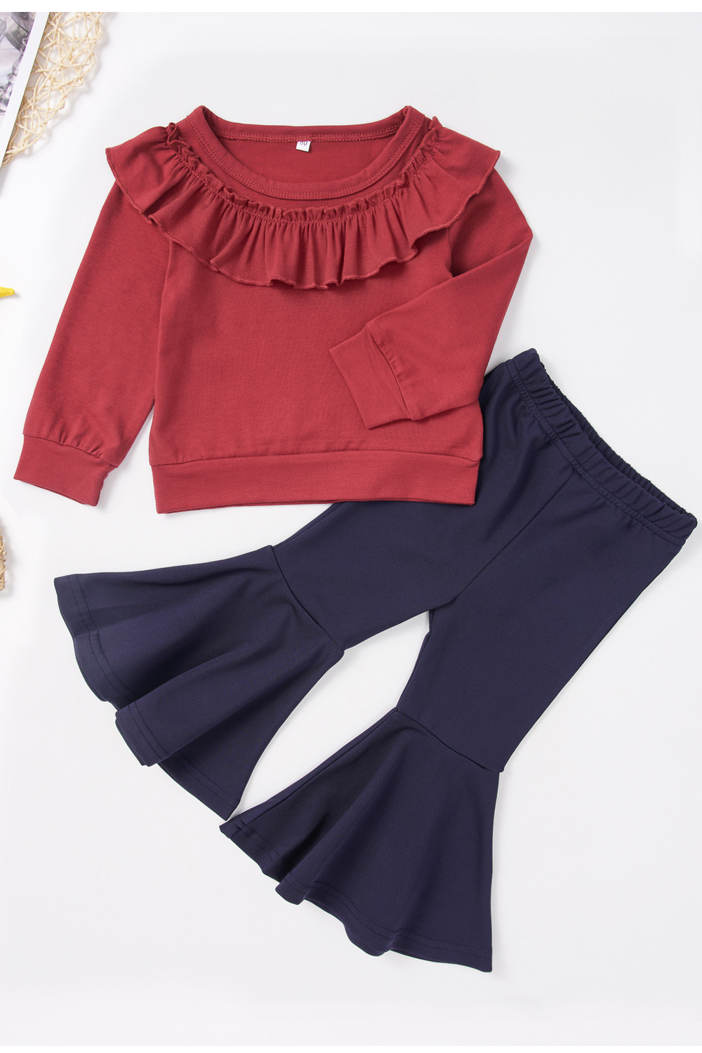 bell bottom two piece