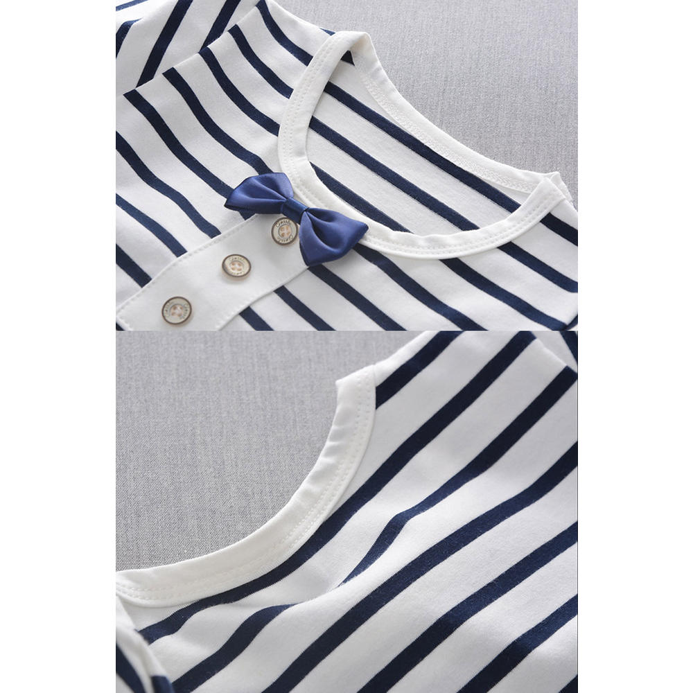 Tom Carry Baby Boys Striped T-Shirt Drawcord Waist Short Summer Outfit Set