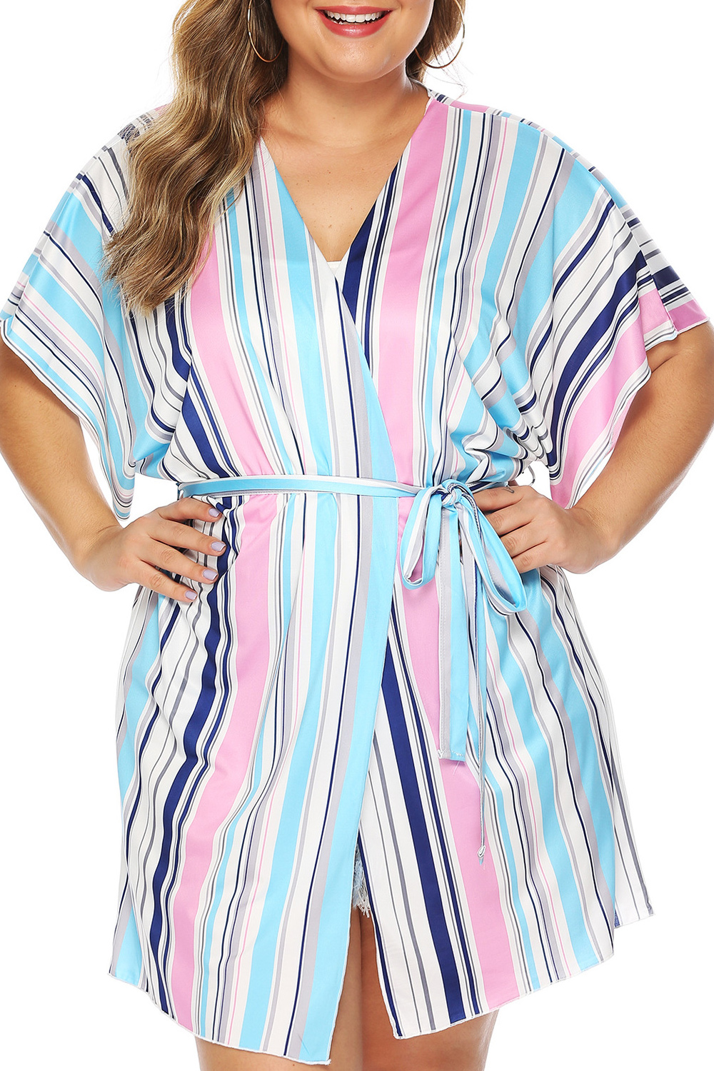 tie waist beach cover up