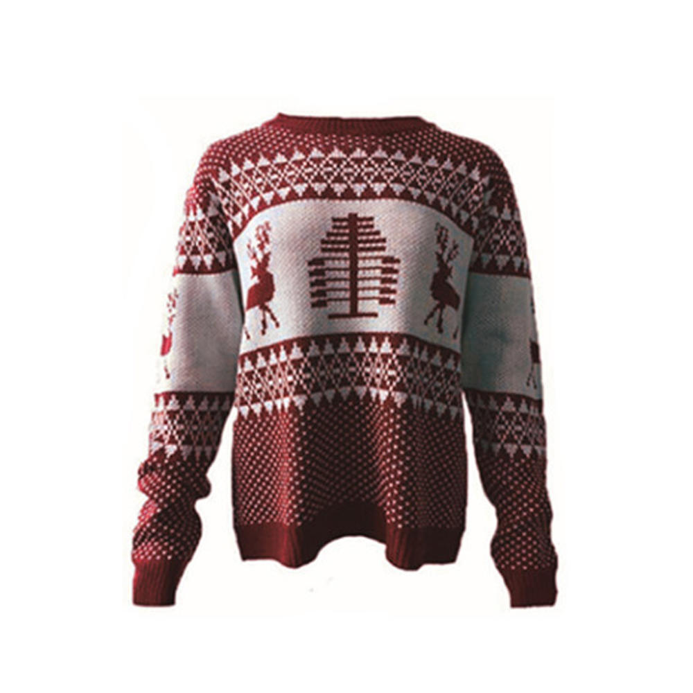 Zumeet Women Christmas Theme Long Sleeve Sweater