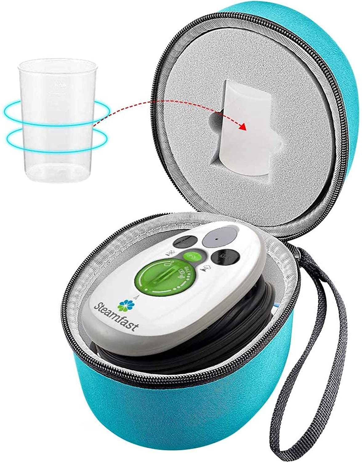 GWCASE AZDSZB294 BL OS Travel Steam Iron. Ironing Storage Bag Holder Fits for Measuring Cup Box Only