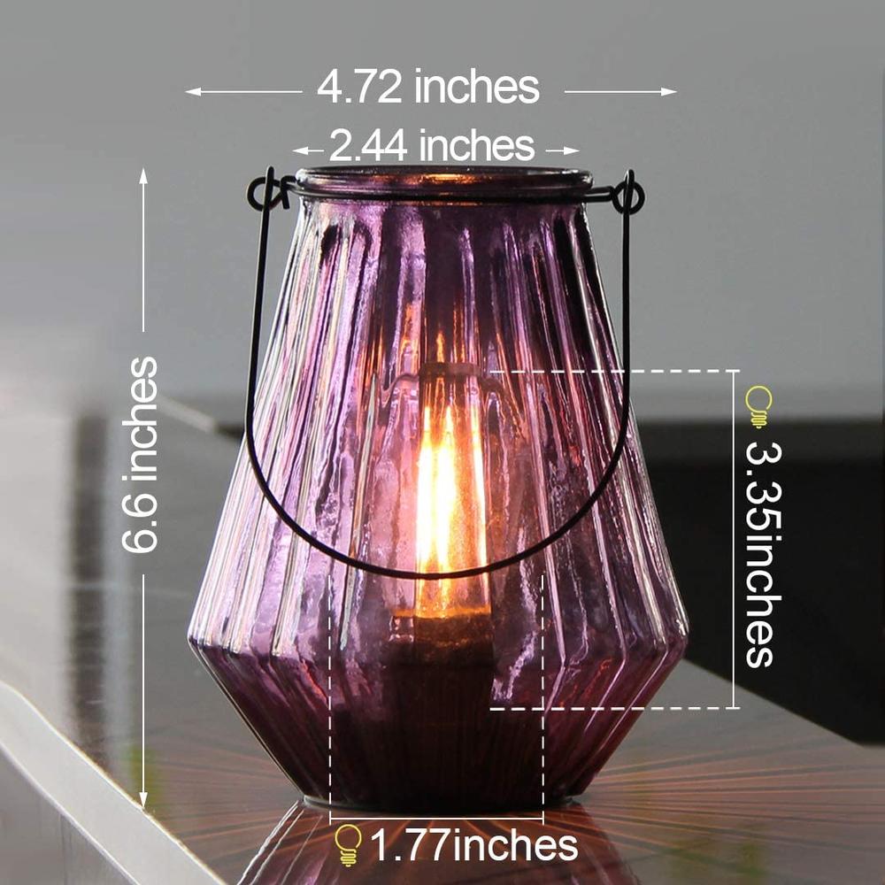 MJ PREMIER Battery Operated Lamp Hanging,Cordless LED Table Lamp with