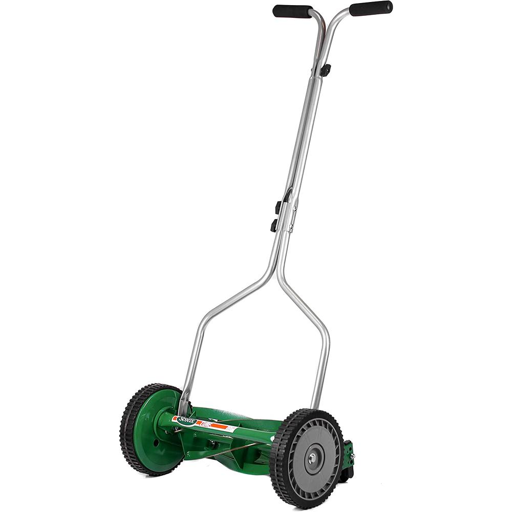 Great States Scotts Outdoor Power Tools 304-14S 14-Inch 5-Blade Push Reel Lawn Mower, Green