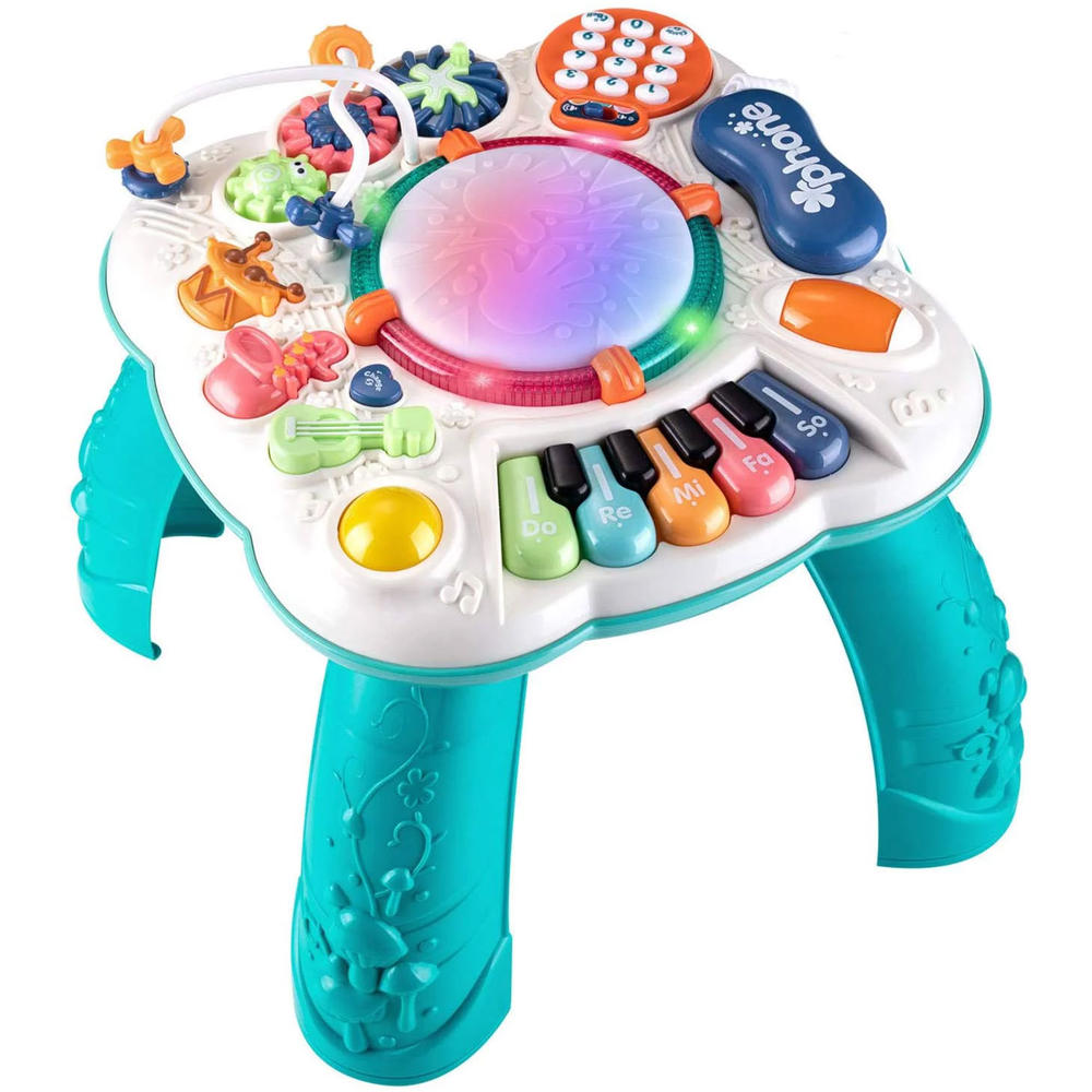 Generic Baby Toys 6 to 12 Months, Learning Musical Table, Activity Table for 1 2 3 Years Old