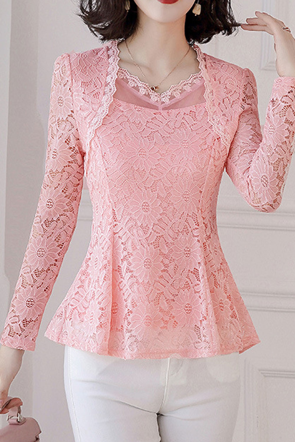 transparent sleeves top