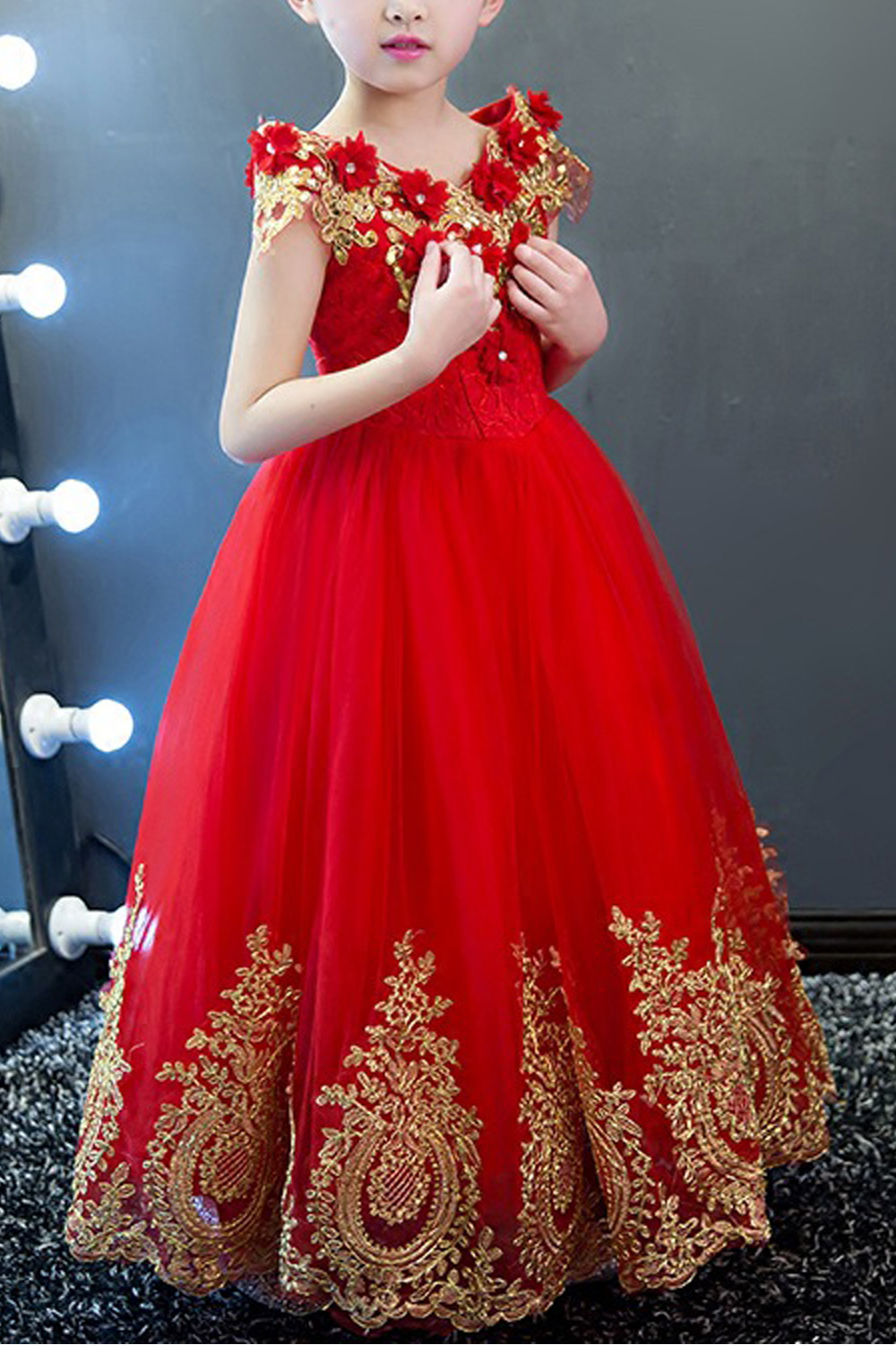 fancy gown for baby girl