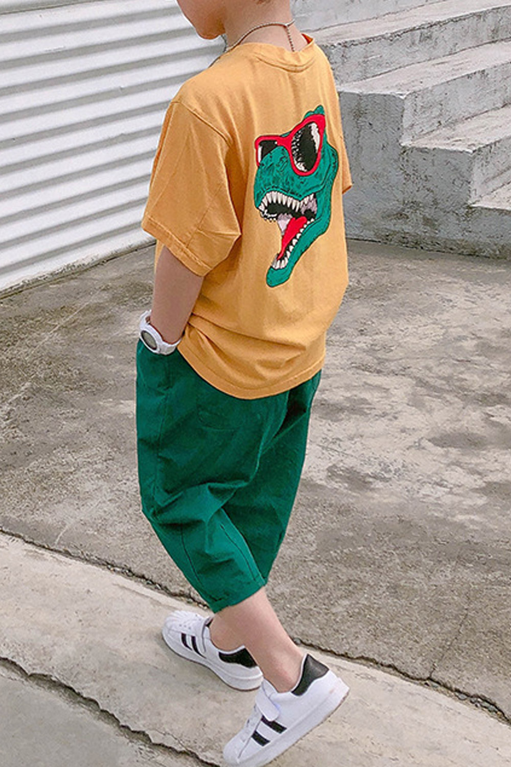 Dinosaur outfit boy Clearance