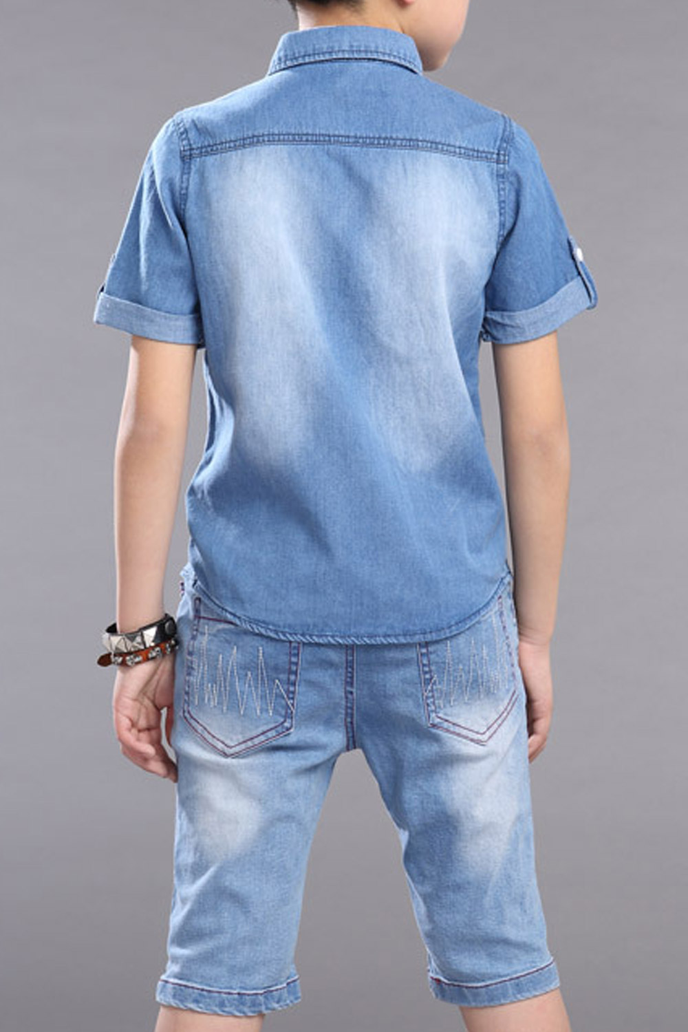 little boys denim shirt