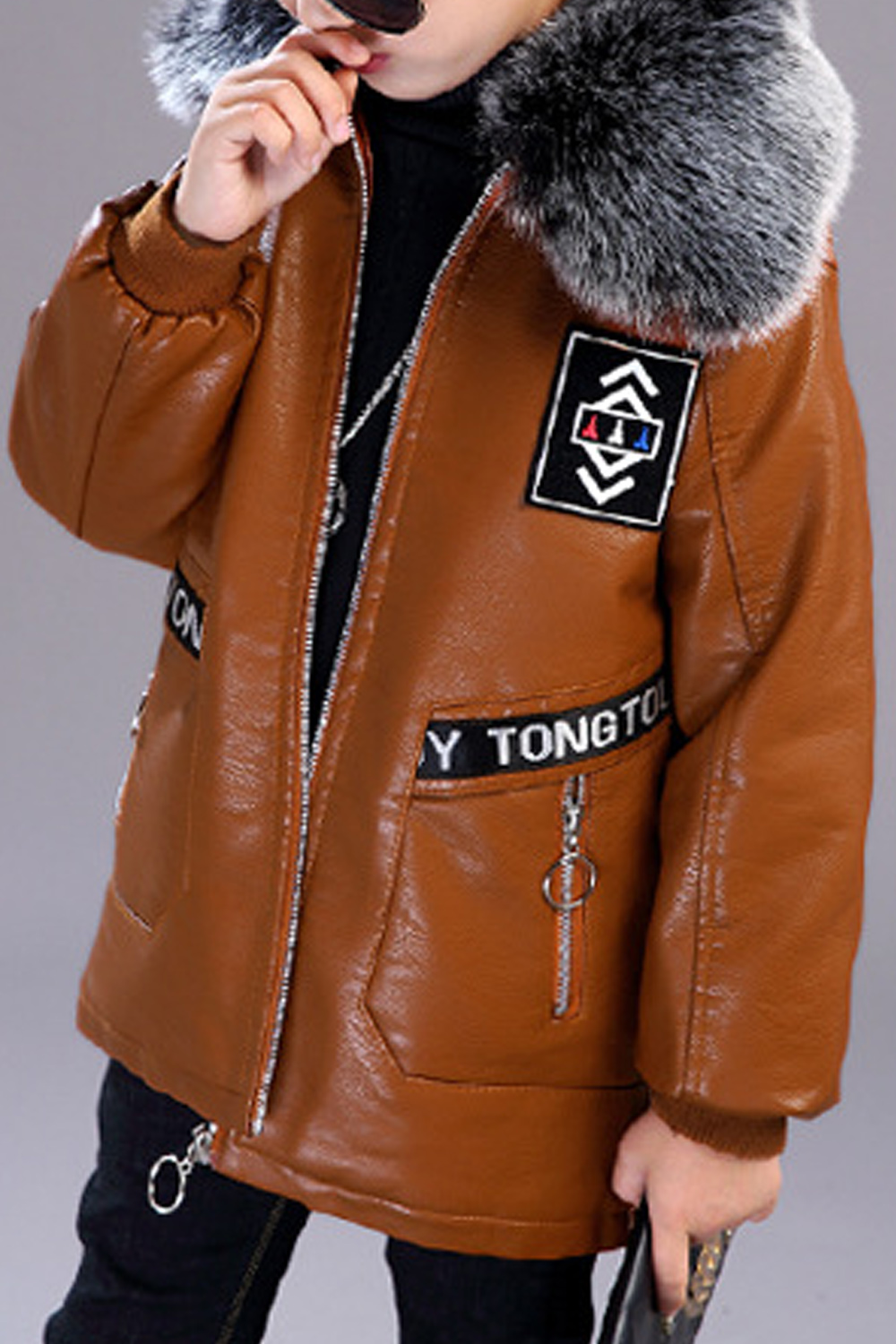 Brown Boys Coats Jackets Kmart