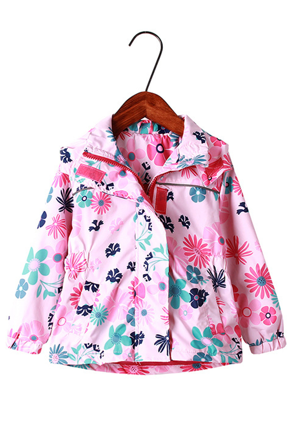 winter floral hoodie i