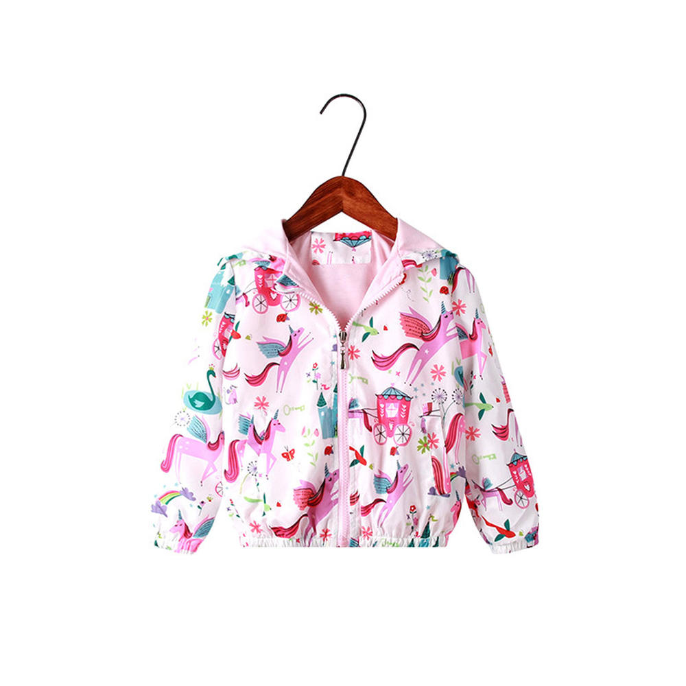 Zumeet Toddler Girl Elegant Zipper Warm Jacket