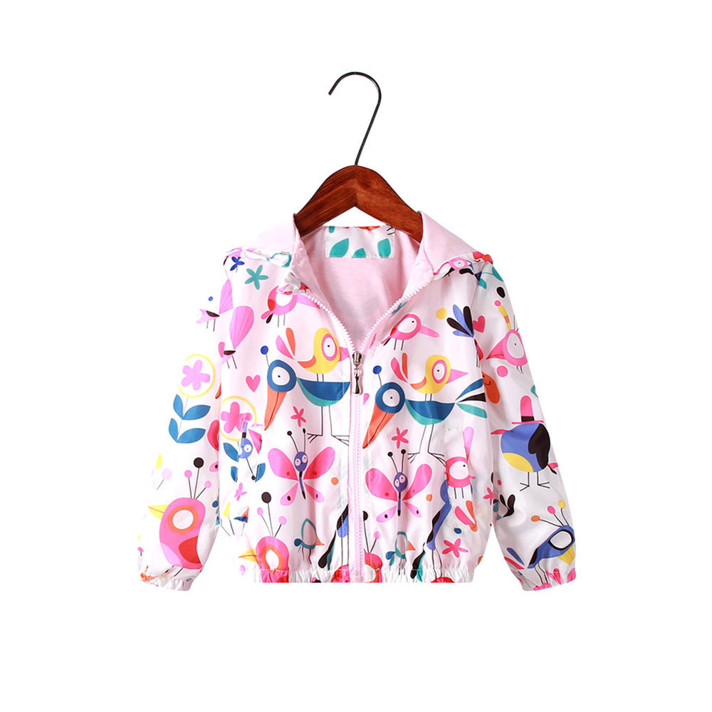 Zumeet Toddler Girl Elegant Zipper Warm Jacket