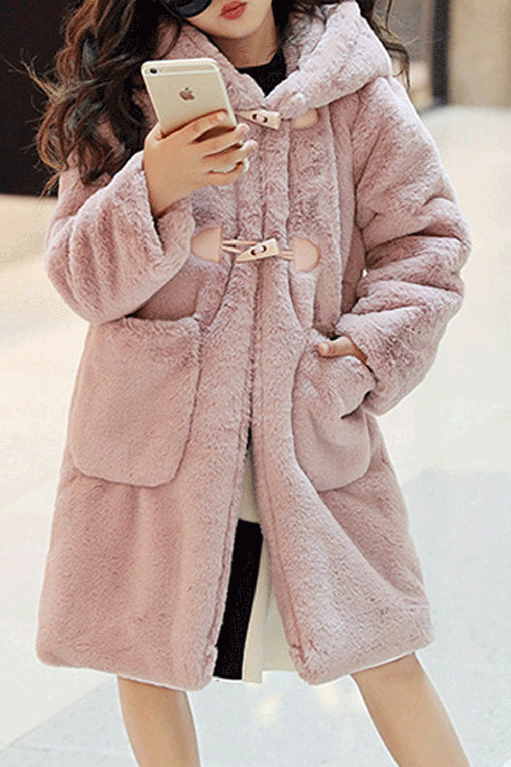 jacket girl long