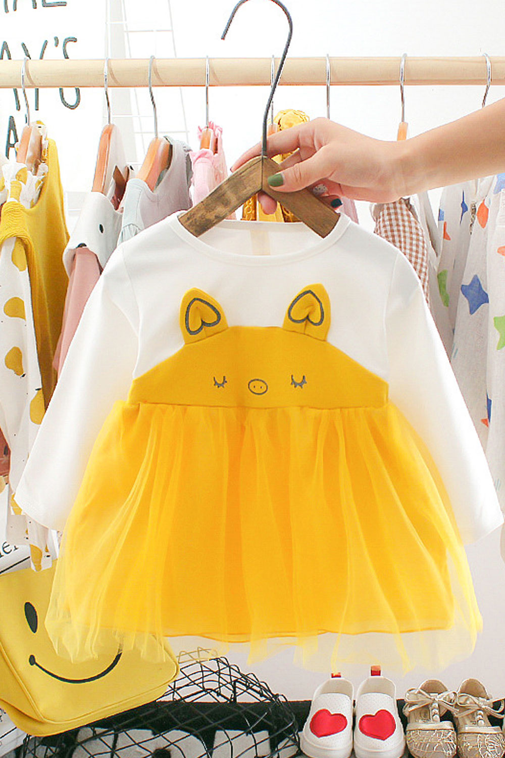 baby girls stretch dress