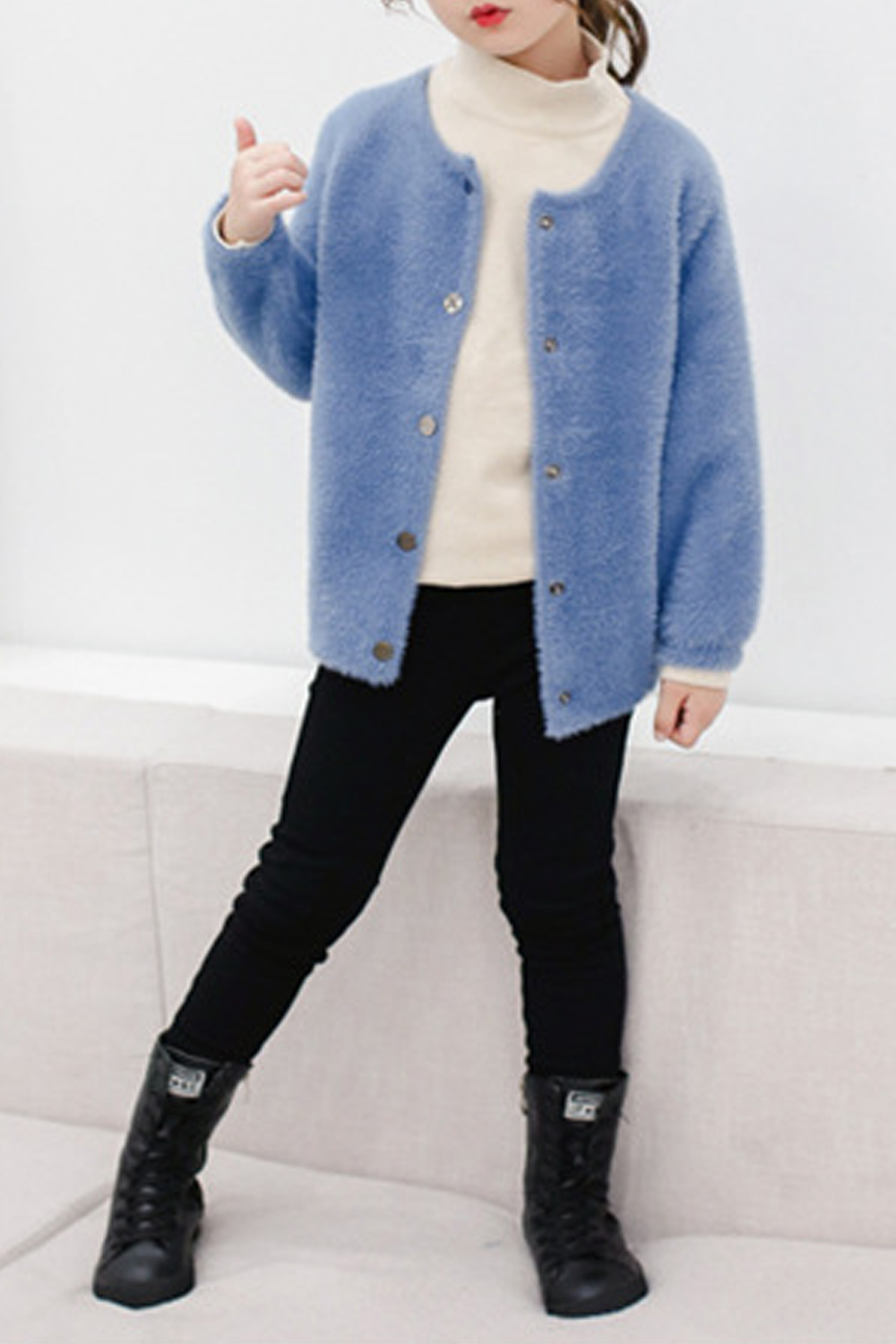 baby girl thick cardigan