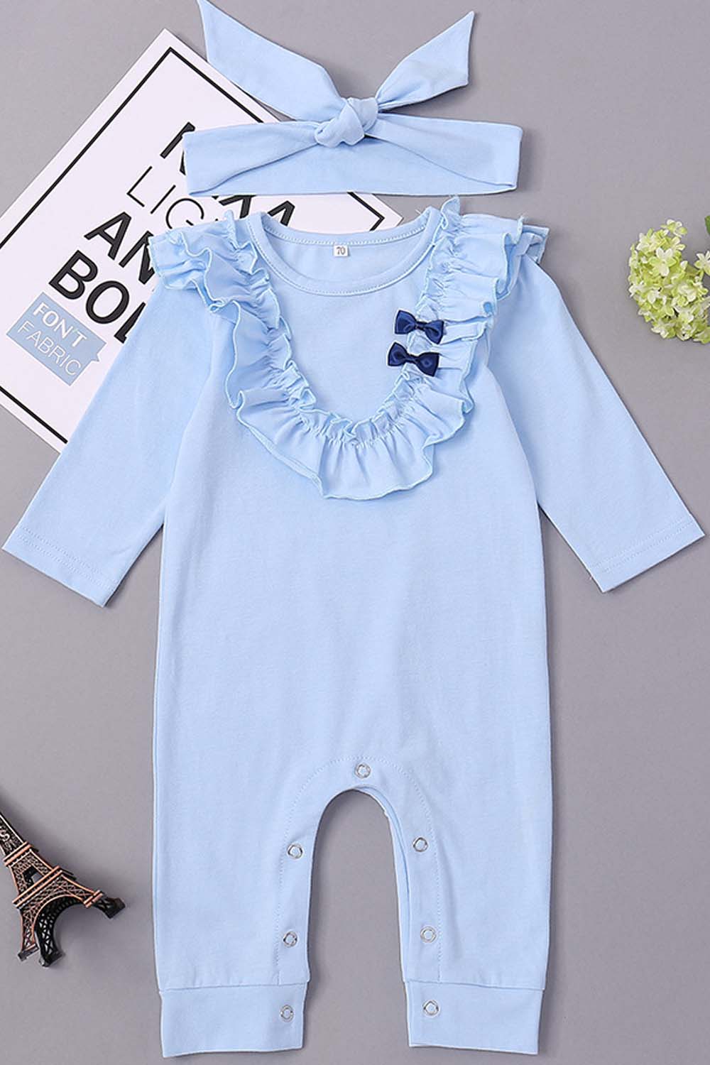 long sleeve baby girl romper