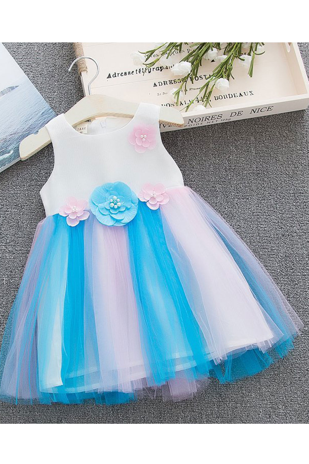 colourful party dress