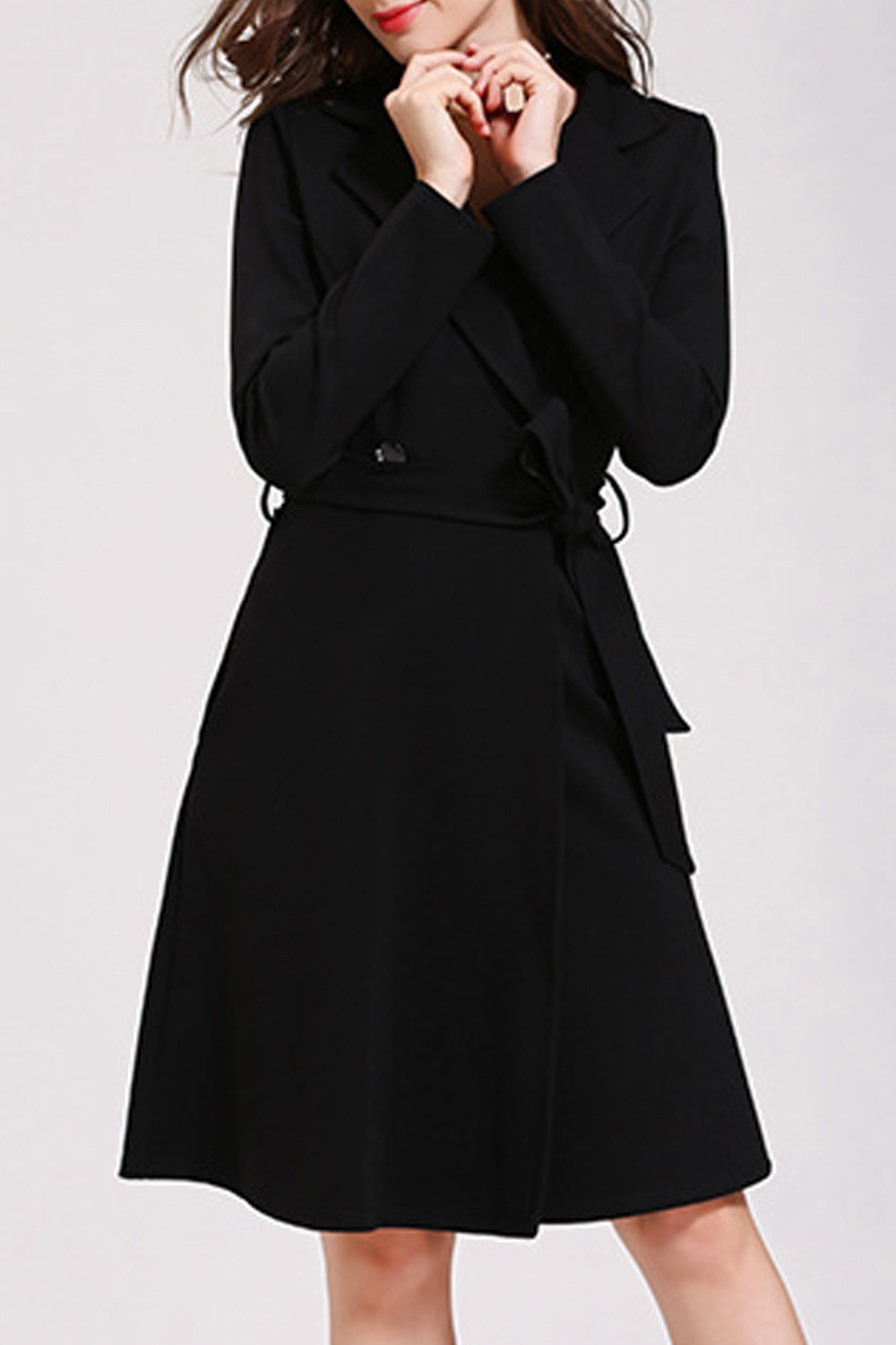 dress with belt loops