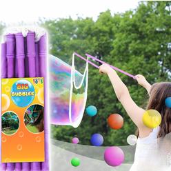 Americas Toys Giant Bubble Wands Bubble Toy 2 Piece per Pack for Kids Big Bubbles Outdoor Activities and Party - Bubble Solution Not Included