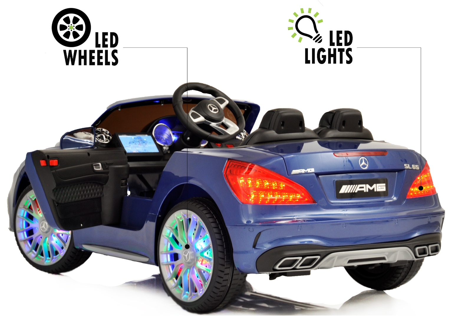 power wheels with touch screen