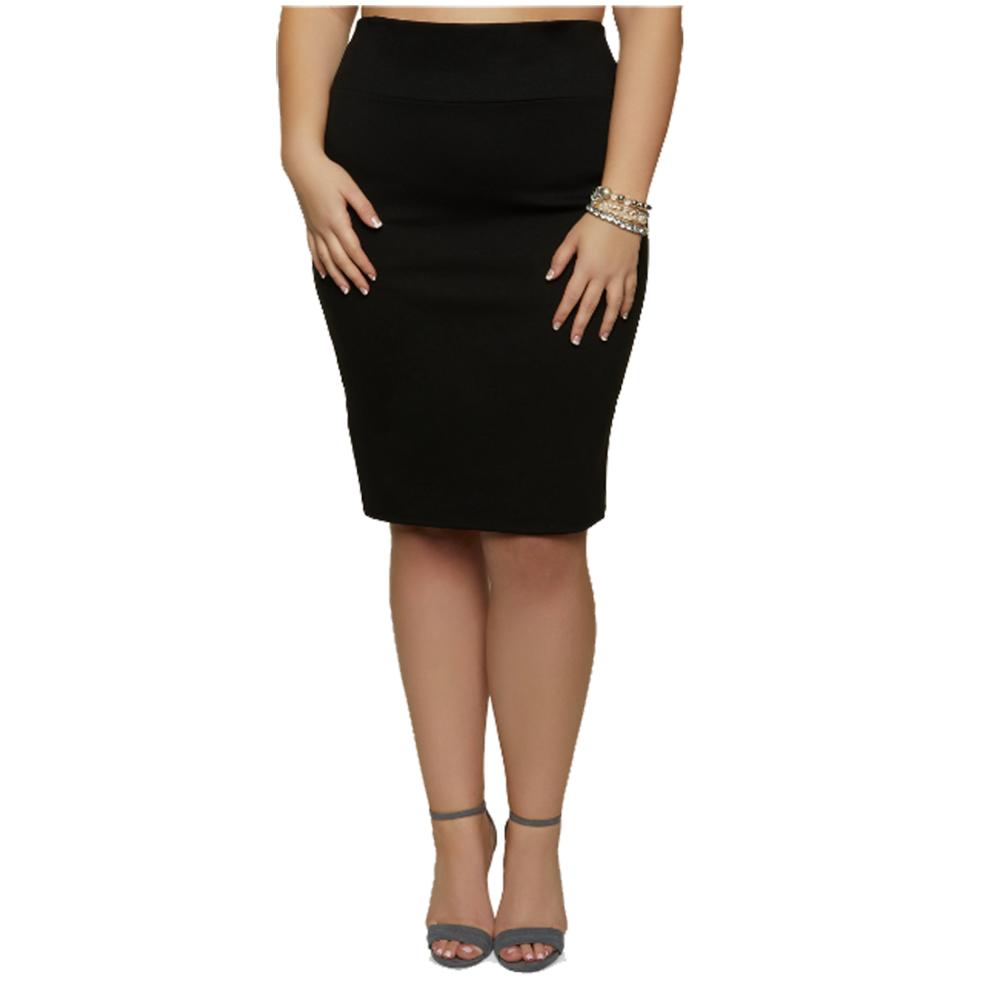 High Velocity Plus  Women's High Waisted Bodycon Pencil Skirt from High Velocity