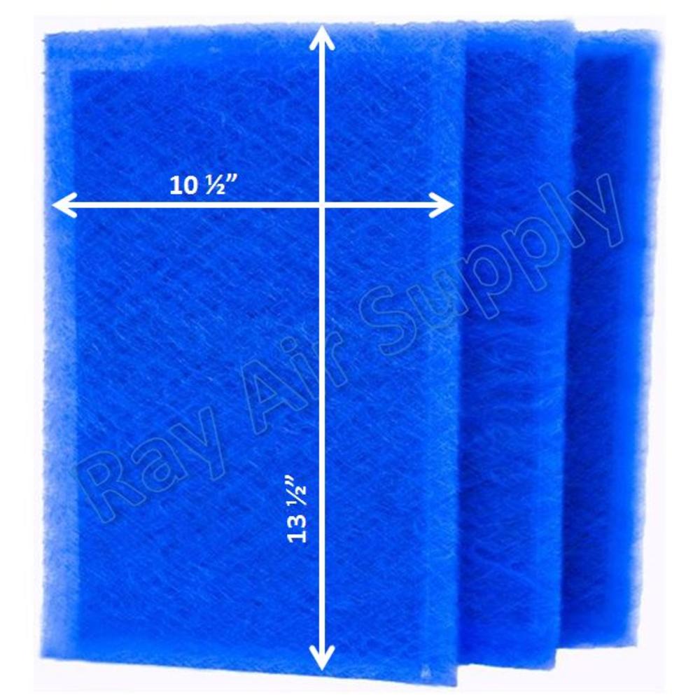 Ray Air Supply 12x16 Pristine Air Cleaner Replacement Filter Pads 12x16 Refills (3 Pack)