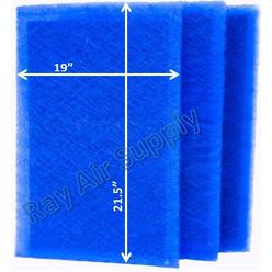 Ray Air Supply CT500 Dynamic Air Cleaner Replacement Filter Pads CT500 Refills (3 Pack)