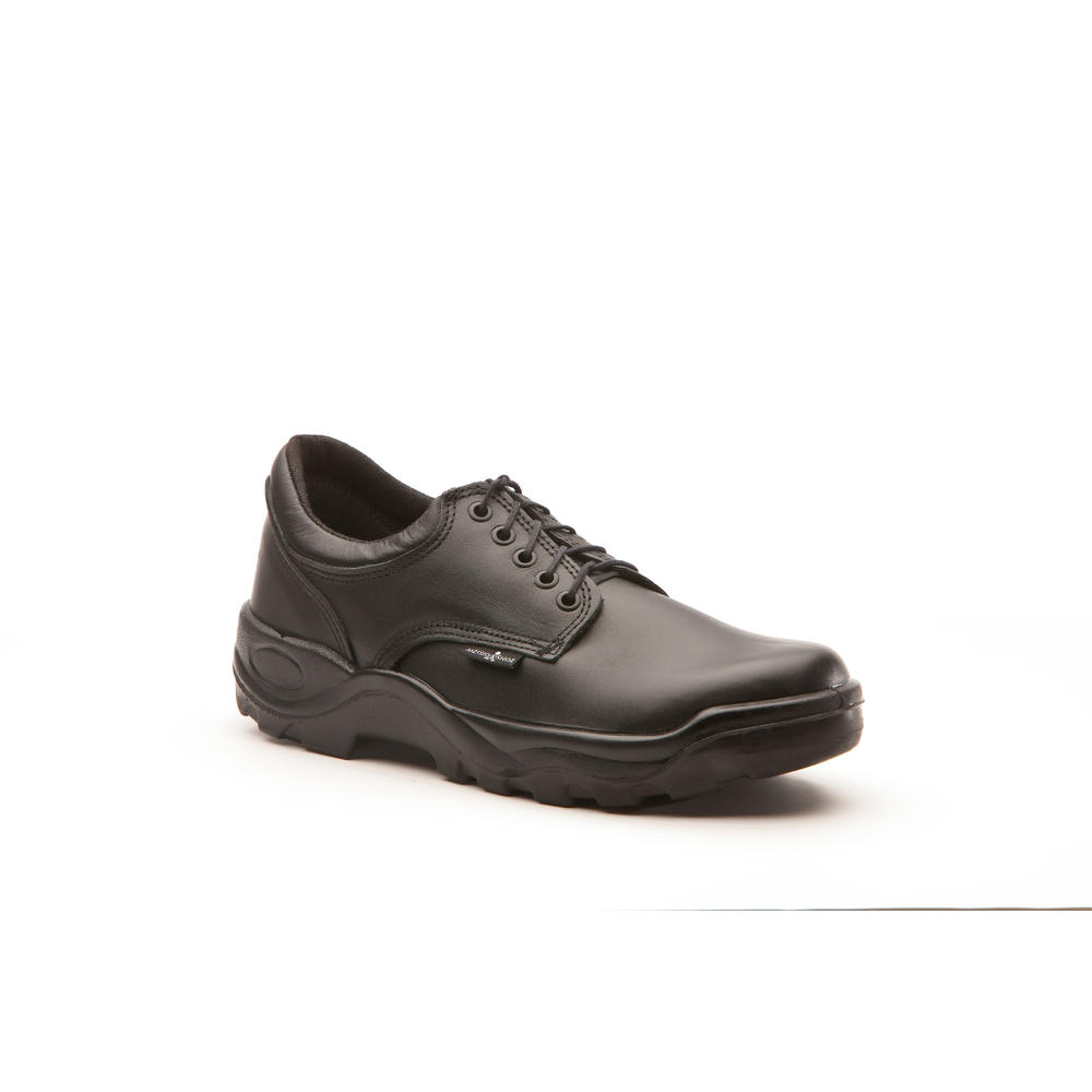 MissionShoe Men's Black Leather Oxford Shoe