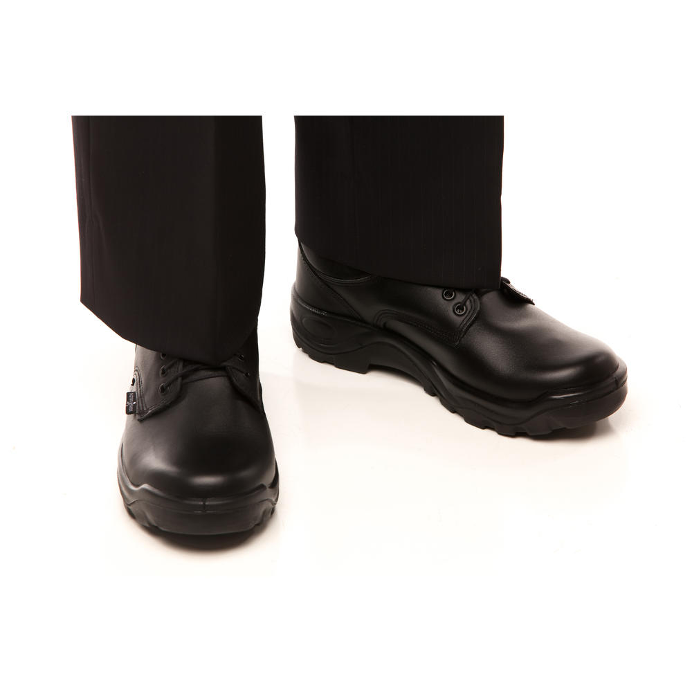 MissionShoe Men's Black Leather Oxford Shoe