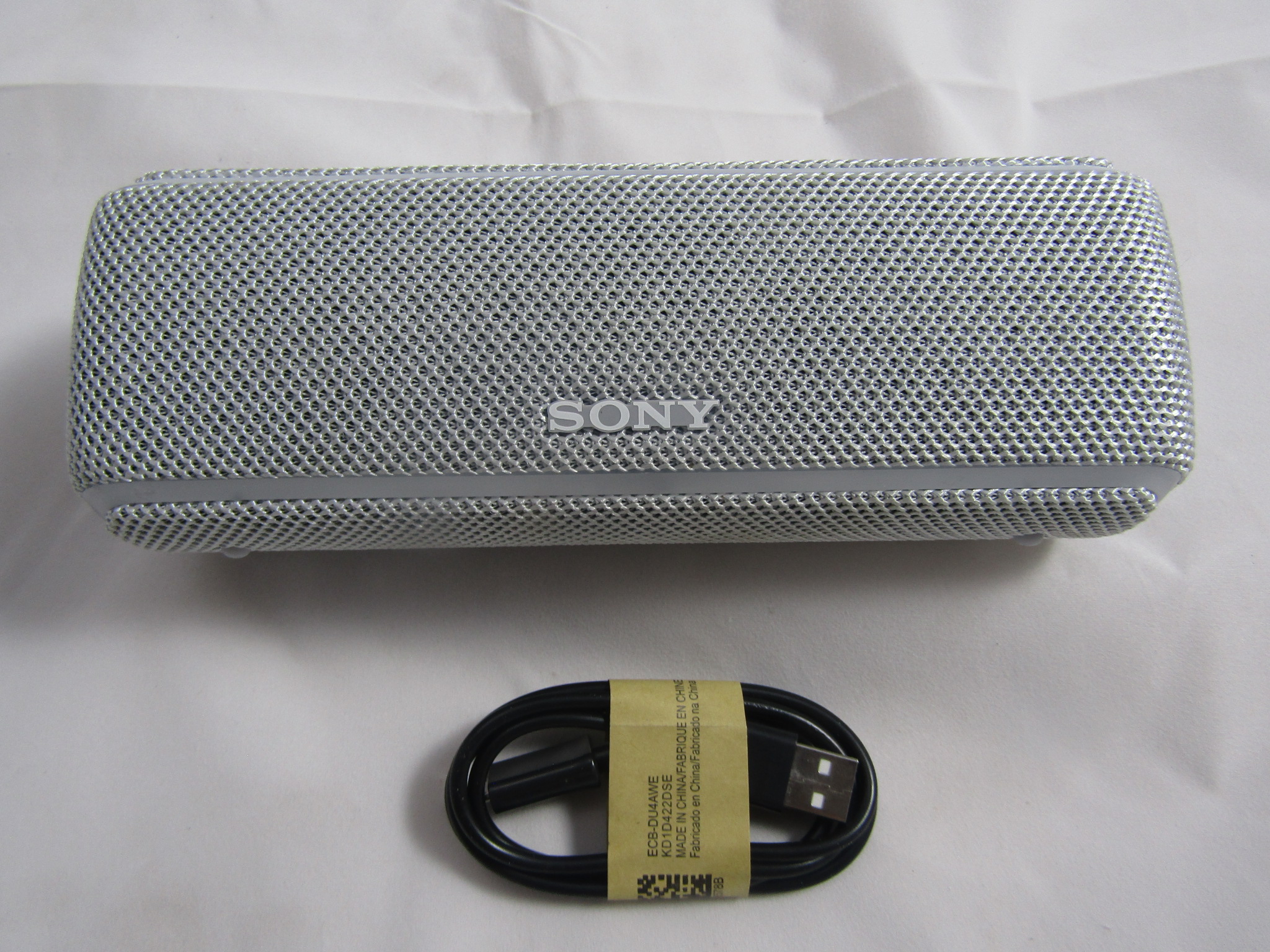 Sony SRS-XB21 Portable Wireless Bluetooth Speaker, White (SRSXB21/W)