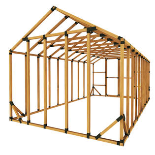E-Z Frames 10X20SS 10X20 E-Z Frame Standard Storage Shed Kit
